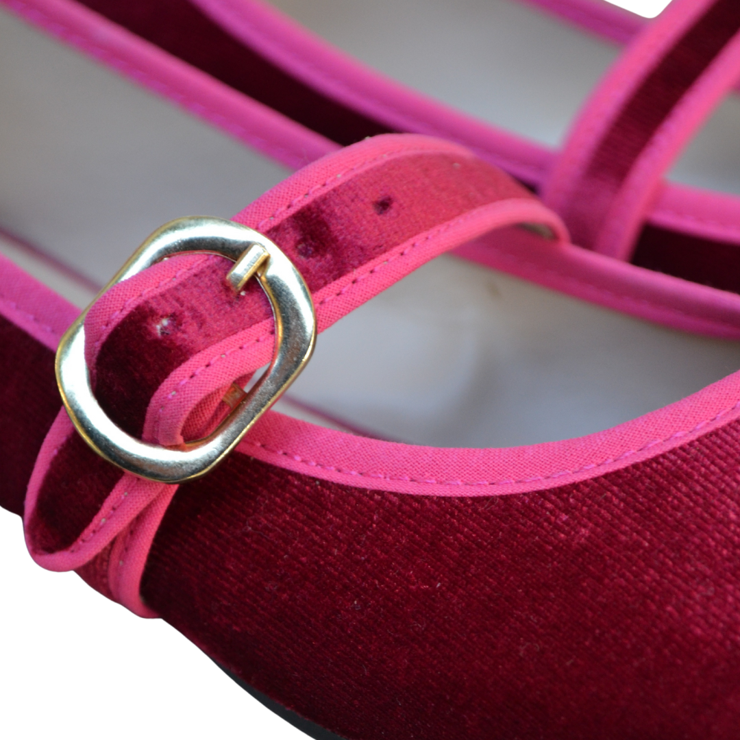 Chupeta/ Fucsia & Vinotinto