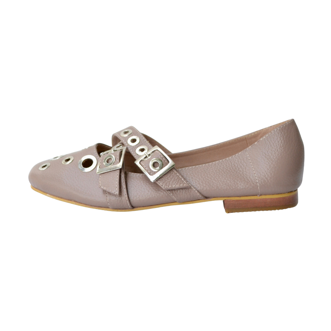Luna / Taupe Leather