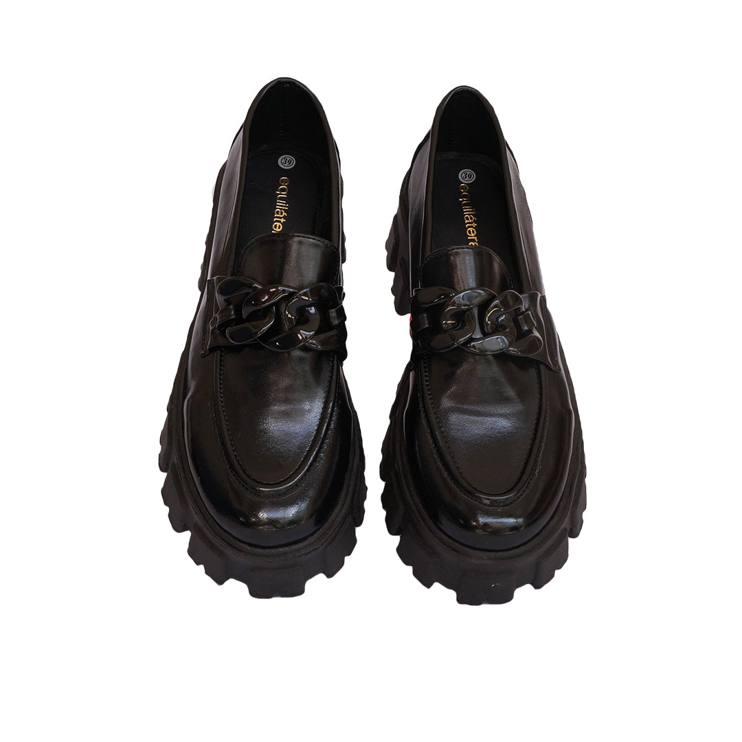 The Chain loafer / Black