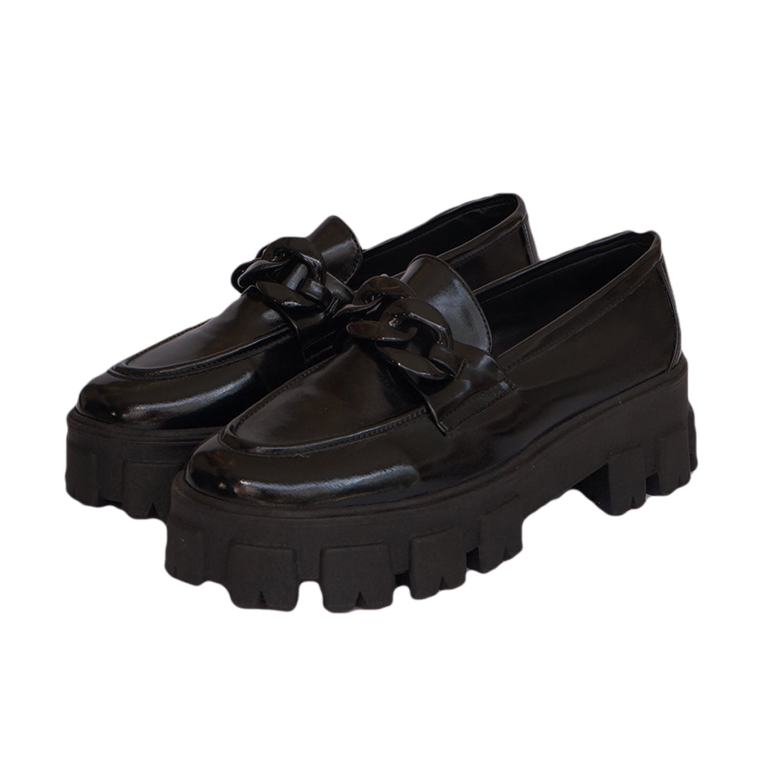 The Chain loafer / Black