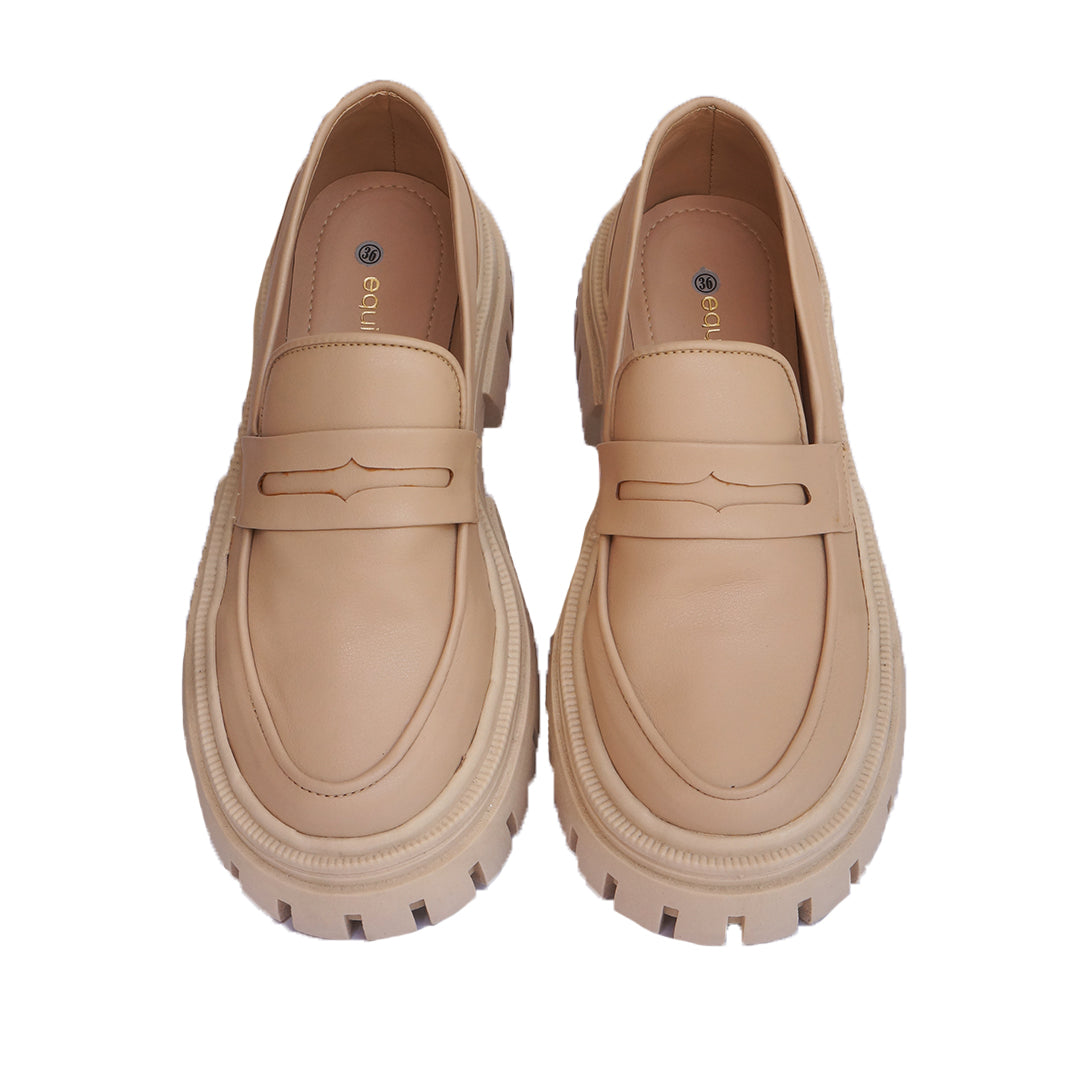 The Preppy loafer / Nude