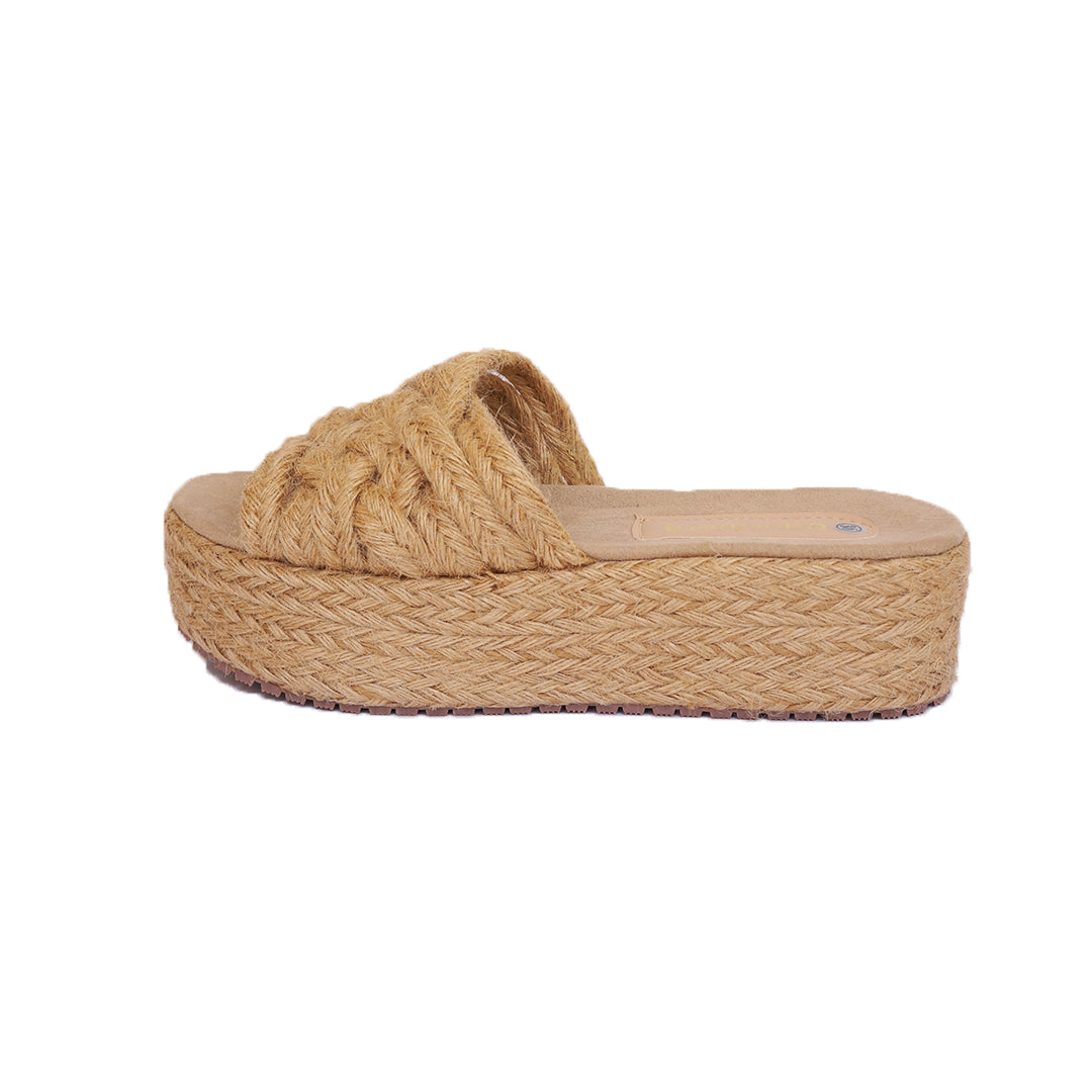 Rafia Flatform / Natural Yute